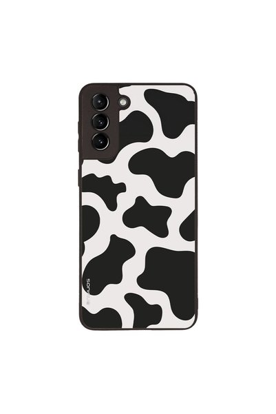 OEM Θήκη Sonique Σειρά Animal Print για Samsung Galaxy S21 Plus Αγελάδα 01