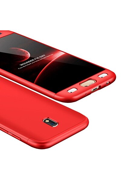 OEM GKK 360 Πλήρης Προστασία Σώματος Samsung Galaxy J5 (2017) Κόκκινο