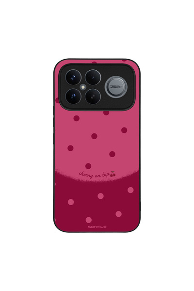 OEM Θήκη Sonique Delulu Polka Era Series για Xiaomi Poco F8 Ultra 5G Top Cherry