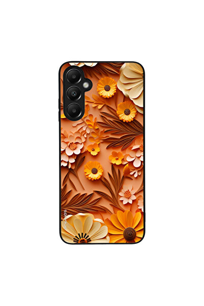 OEM Θήκη Sonique 3D Flower Series για Samsung Galaxy A05s 4G Πορτοκαλί