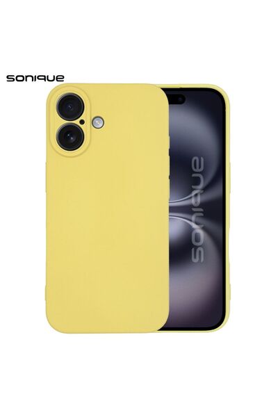 OEM Θήκη Σιλικόνης My Colors Sonique Apple iPhone 16 Plus Κίτρινο