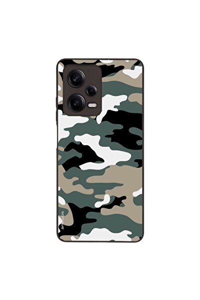 OEM Θήκη Sonique Camouflage Army Series για Xiaomi Redmi Note 12 Pro 5G Χακί