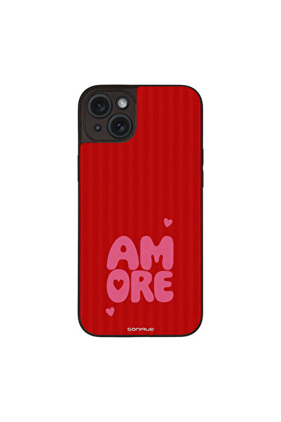 OEM Θήκη Sonique Stripe Stories Series για Apple iPhone 15 Plus Amore