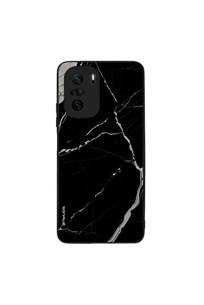 OEM Θήκη Sonique Marble Series για Xiaomi Poco F3 / Mi 11i Μαύρο