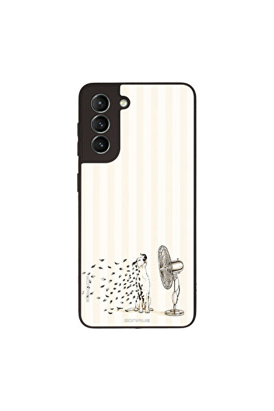 OEM Θήκη Sonique Σειράς Stripe Stories για Samsung Galaxy S21 Cool Dog