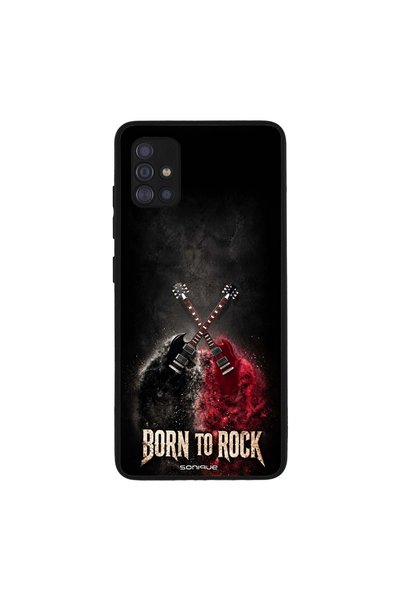 OEM Θήκη Sonique Men's Edition για Samsung Galaxy A51 Born to Rock (Ανδρική Έ...
