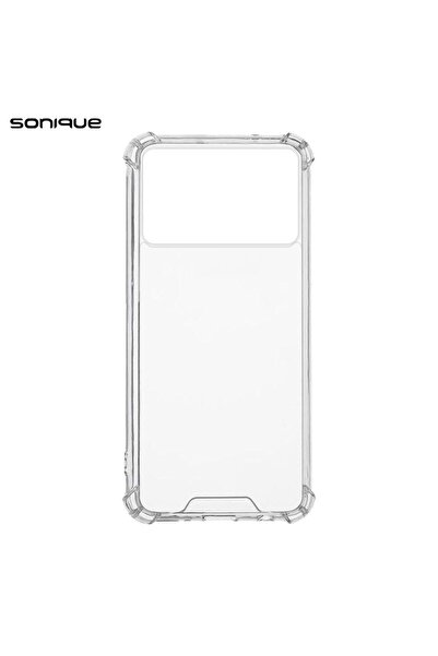 OEM Θήκη Σιλικόνης Sonique Armor Clear Anti Shock Xiaomi Poco X6 Pro 5G Διάφανο
