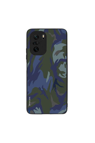 OEM Θήκη Sonique Camouflage Army Series για Xiaomi Poco F3 / Mi 11i Μπλε 01