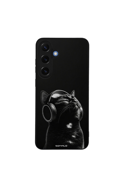 OEM Θήκη Sonique Men's Edition για Samsung Galaxy S25 Plus Audio Kitten - Black