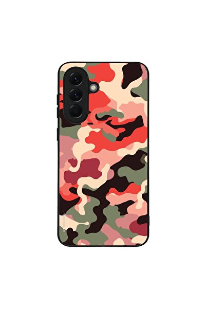 OEM Θήκη Sonique Camouflage Army Series για Samsung Galaxy A56 5G Κόκκινο