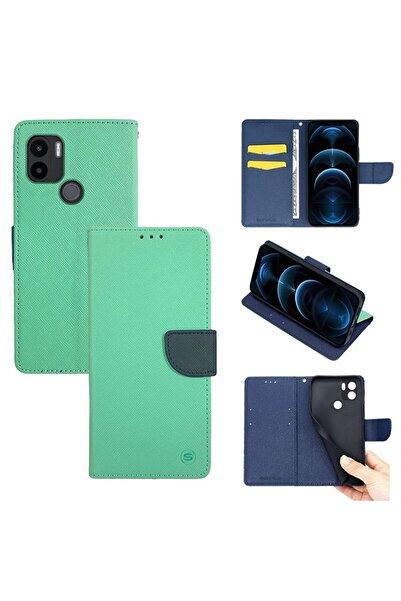 OEM Θήκη Πορτοφόλι Sonique Trend Wallet Xiaomi Redmi A1 Plus / Poco C50 / Red...