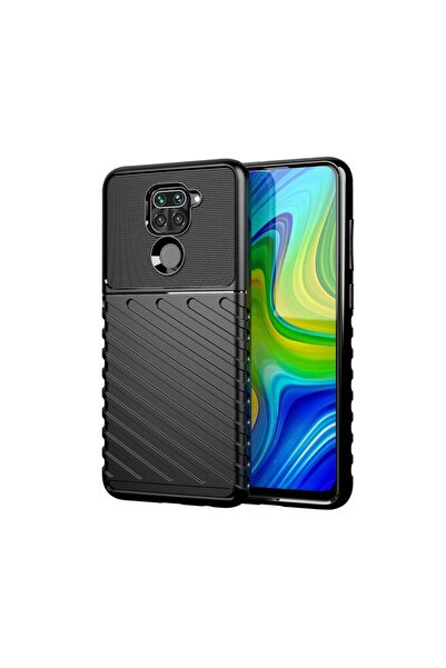 OEM Θήκη Κινητού Thunder Case Flexible Tough Rugged Xiaomi Redmi Note 9 Μαύρο