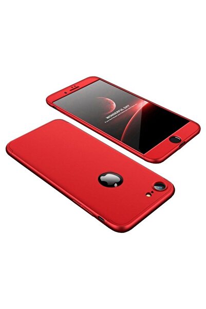 OEM GKK 360 Πλήρης Προστασία Σώματος για Apple iPhone 7 / iPhone 8 Κόκκινο