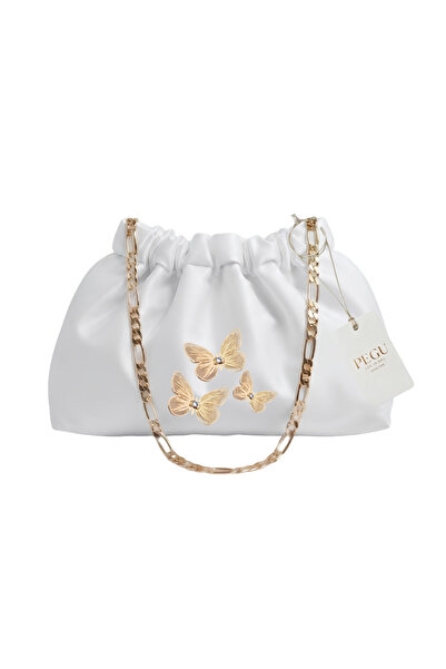 pegu baby collection White Satin Royale Series Handmade Custom Design Drawstr...