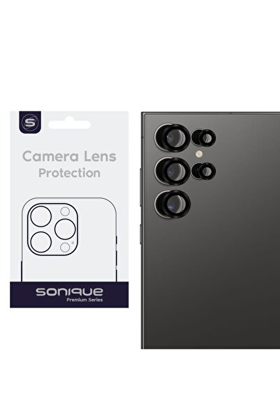OEM Προστασία Κάμερας Sonique Lens Pro Samsung Galaxy S24 Ultra Μαύρο