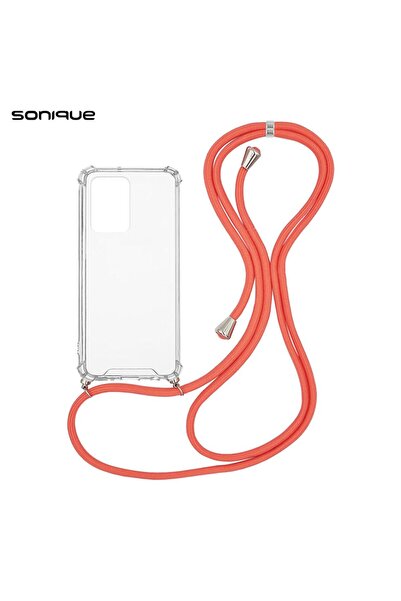 OEM Θήκη Σιλικόνης με Κορδόνι Sonique Armor Clear Xiaomi Redmi Note 12 5G / P...