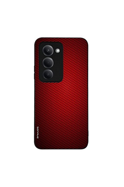 OEM Θήκη Sonique Carbon Series για Xiaomi Redmi 15 4G / Redmi 15 5G Κόκκινο
