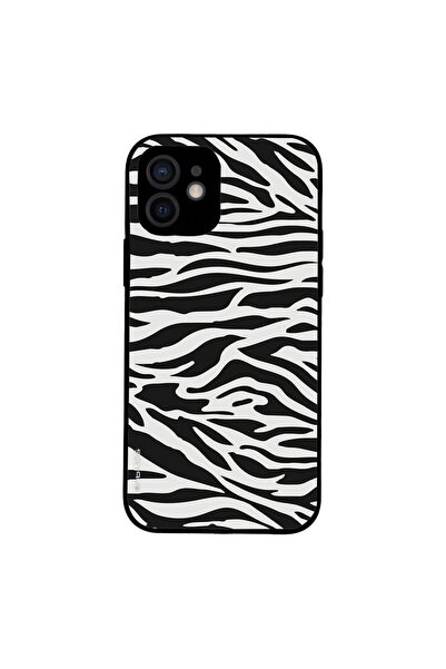 OEM Θήκη Sonique Σειρά Animal Print για Apple iPhone 12 Ζέβρα