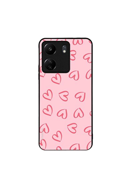 OEM Θήκη Sonique Heart Series για Xiaomi Redmi 13C 4G / Poco C65 4G Ροζ