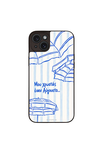 OEM Θήκη Sonique Stripe Stories Series για Apple iPhone 15 Plus Αύγουστος