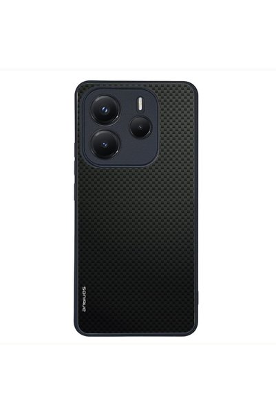 OEM Θήκη Sonique Carbon Series για Xiaomi Redmi Note 14 5G Μαύρο 01