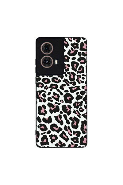 OEM Θήκη Sonique Animal Print Series για Motorola Moto G85 5G Leopard 02