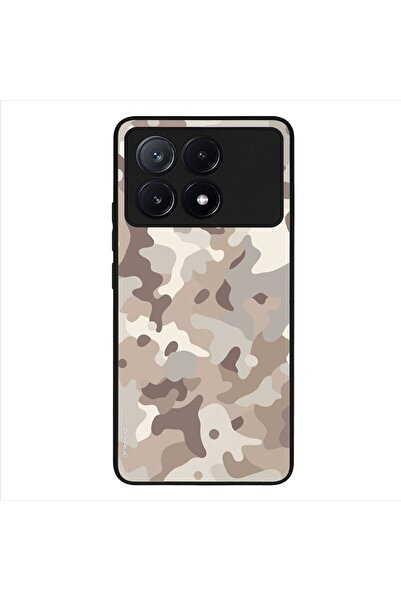 OEM Θήκη Sonique Camouflage Army Series για Xiaomi Poco X6 Pro 5G Μπεζ