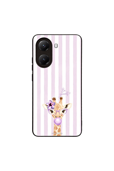 OEM Θήκη Sonique Stripe Stories Series για Xiaomi Poco X7 Pro 5G Λιλά- Καμηλο...