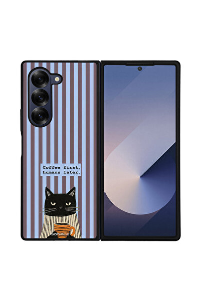 OEM Θήκη Σειράς Sonique Stripe Stories για Samsung Galaxy Z Fold 6 Humans Later