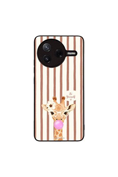 OEM Θήκη Sonique Stripe Stories Series για Xiaomi Poco F7 Pro 5G Καφέ - Καμηλ...