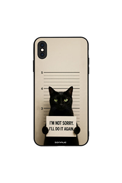 OEM Θήκη Sonique Ανδρική Έκδοση για Apple iPhone XS MAX Όχι Συγγνώμη