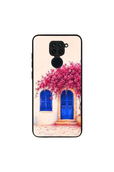 OEM Θήκη Sonique Greek Island Muse Series για Xiaomi Redmi Note 9 Ροζ Μπουκαμ...