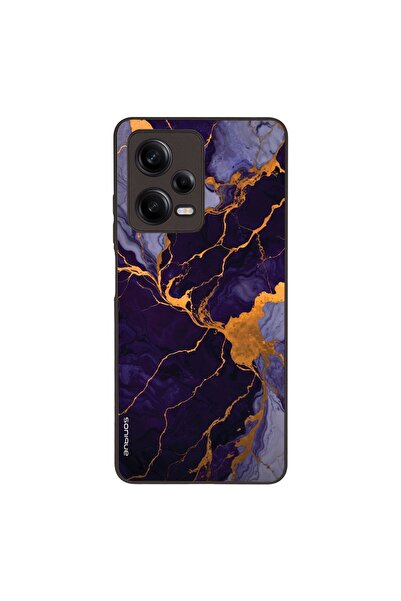 OEM Θήκη Sonique Marble Series για Xiaomi Redmi Note 12 Pro 5G Μωβ