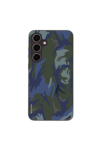 OEM Θήκη Sonique Σειρά Καμουφλάζ Στρατού για Samsung Galaxy S24 Plus Μπλε 01