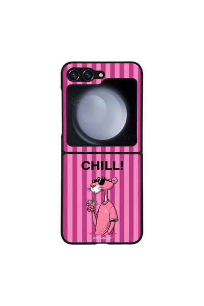 OEM Θήκη Sonique Σειράς Stripe Stories για Samsung Galaxy Z Flip 5 Chill Panther
