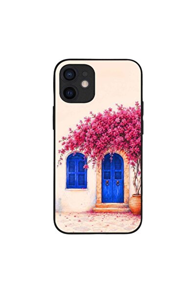 OEM Θήκη Sonique Greek Island Muse Series για Apple iPhone 12 mini Ροζ Μπουκα...