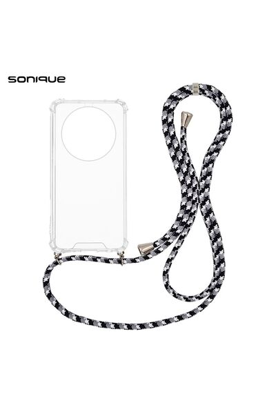 OEM Θήκη Σιλικόνης με Κορδόνι Sonique Armor Clear Xiaomi Redmi 14C 4G / Poco ...