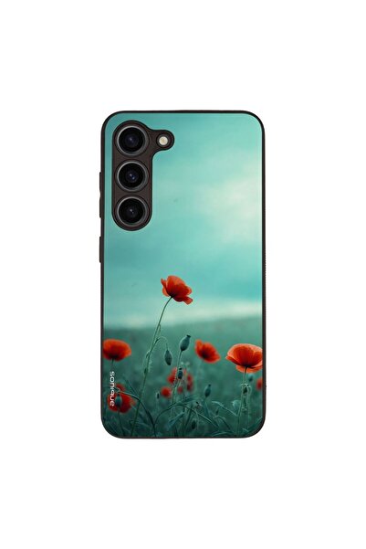 OEM Θήκη Sonique Sunset in Eden Series για Samsung Galaxy S23 Scarlet Poppy