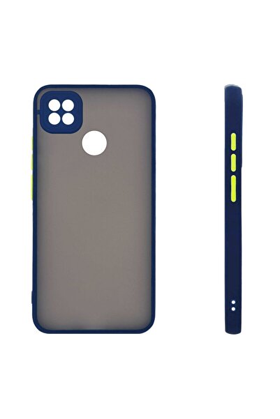 OEM Θήκη Σιλικόνης Color Button Bumper Sonique Xiaomi Redmi 9C / Redmi 10A Μπλέ