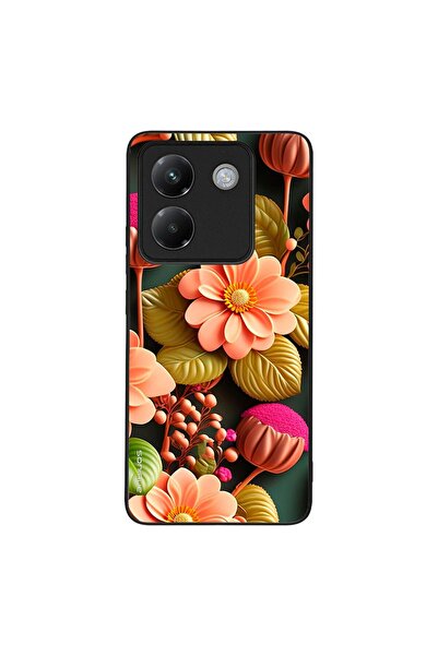 OEM Θήκη Sonique 3D Flower Series για Xiaomi Poco M7 Pro 5G Σομόν