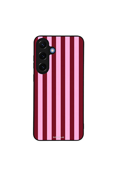 OEM Θήκη Sonique Stripe Stories Series για Samsung Galaxy S25 Plus Ρίγες Ροζ ...