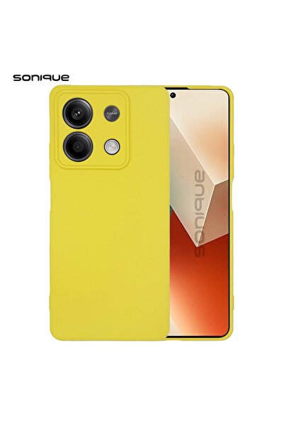 OEM Θήκη Σιλικόνης My Colors Sonique Xiaomi Redmi Note 13 5G Κίτρινο
