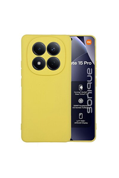 OEM Θήκη Σιλικόνης My Colors Sonique Xiaomi Redmi Note 15 Pro 5G Κίτρινο