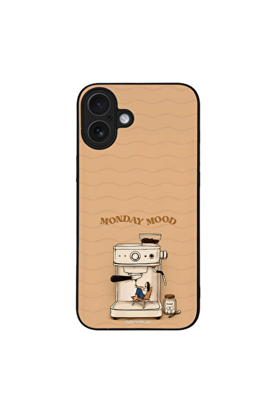 OEM Θήκη Sonique Stripe Stories Series για Apple iPhone 16 Plus Monday Mood