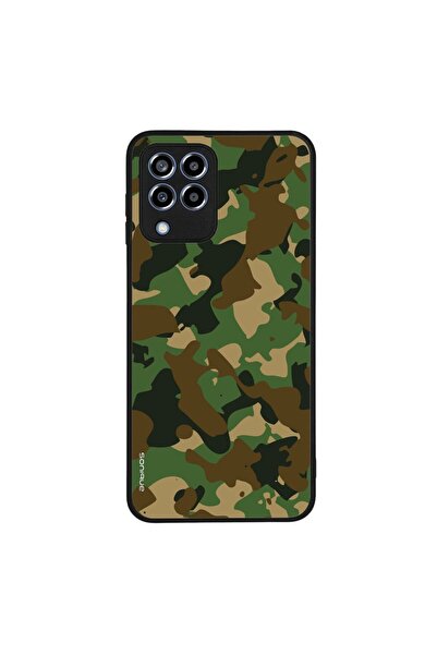 OEM Θήκη Sonique Σειρά Καμουφλάζ Στρατού για Samsung Galaxy M33 5G Πράσινο