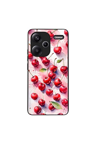 OEM Θήκη Sonique Fruit Series για Xiaomi Redmi Note 13 5G Κεράσι