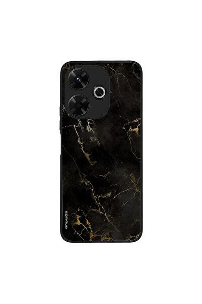 OEM Θήκη Sonique Marble Series για Xiaomi Redmi 13 4G / Poco M6 4G Μαύρο 01