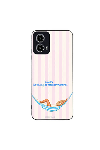 OEM Θήκη Sonique Stripe Stories Series για Motorola Moto G34 5G Αιώρα