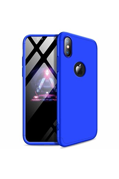 OEM GKK 360 Πλήρης Προστασία Σώματος Apple iPhone XS MAX Μπλε