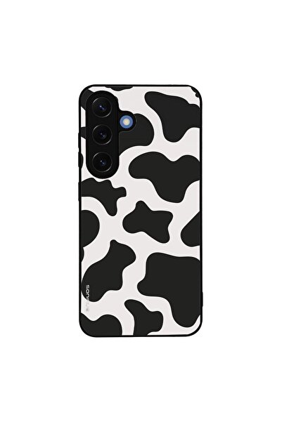 OEM Θήκη Sonique Σειρά Animal Print για Samsung Galaxy S25 Αγελάδα 01